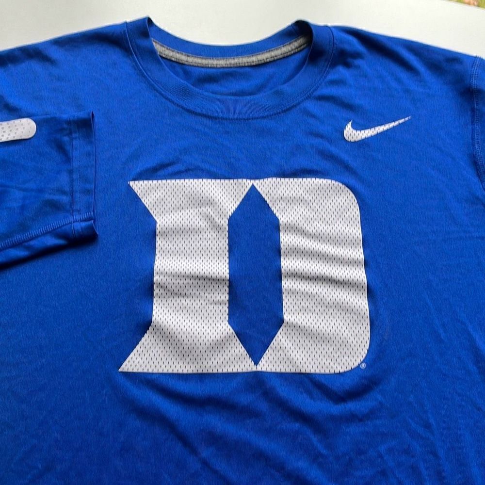 Nike Dri Fit Duke Active Long Sleeve T Sz L